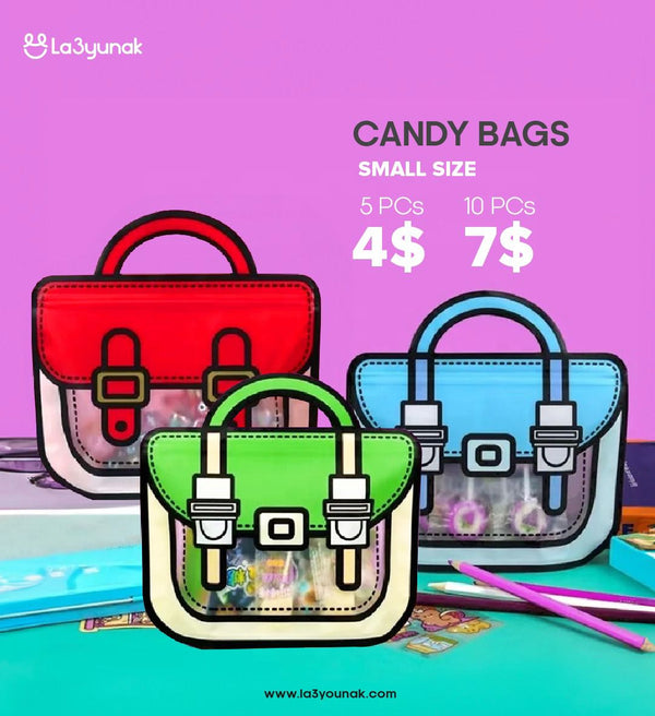 Candy Bags Red/Blue