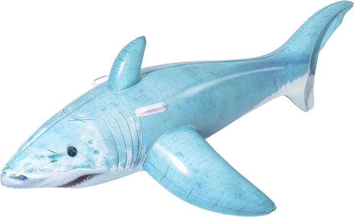 Best Way Inflatable Shark BESTWAY 41405 Shark Inflatable Swim Ring – La3yunak