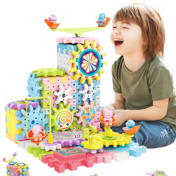 165PCs Electric Building Blocks