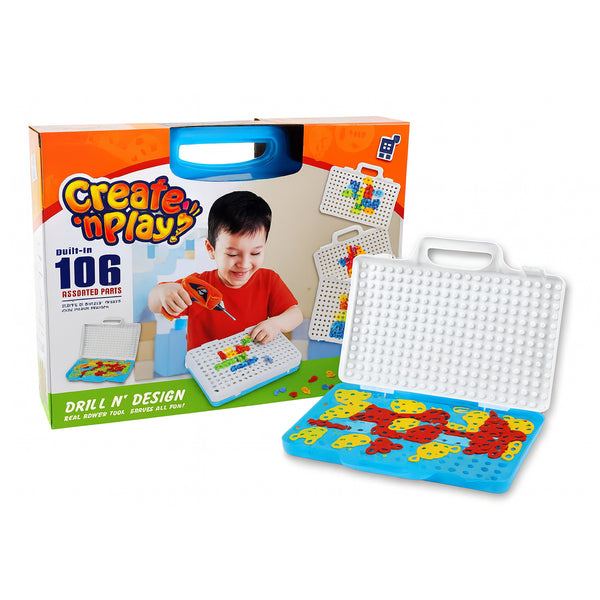 106 PCs DIY Electric Drill Building Blocks