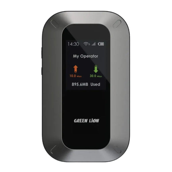 Green Lion Portable Mifi Router - Black