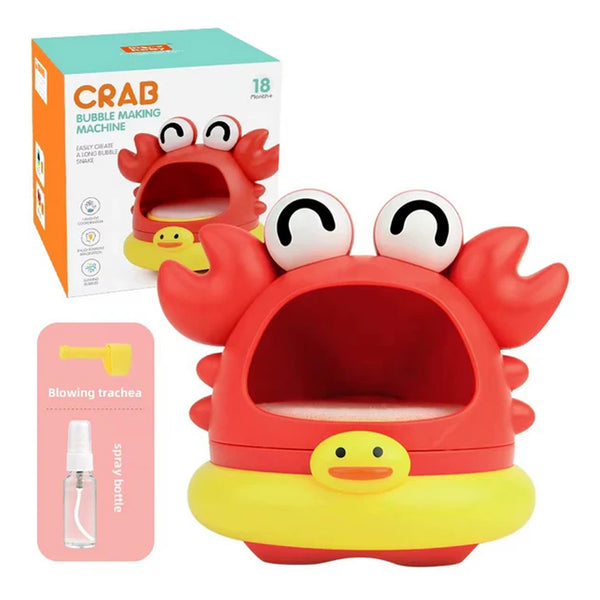 Crab Bubble Machine
