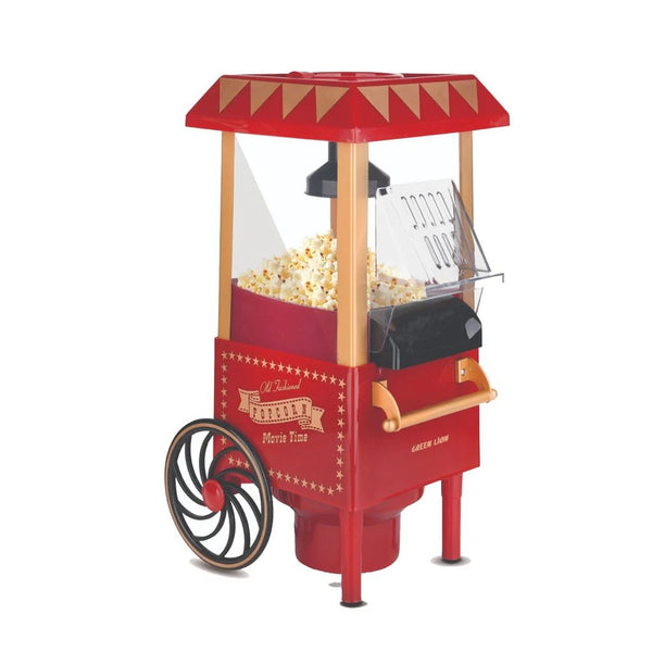 Green Lion Vintage Pop Corn Maker 1200W 270mL - Red