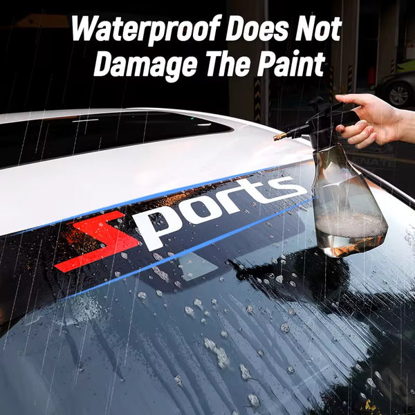 Upper Window Sticker Car Logo