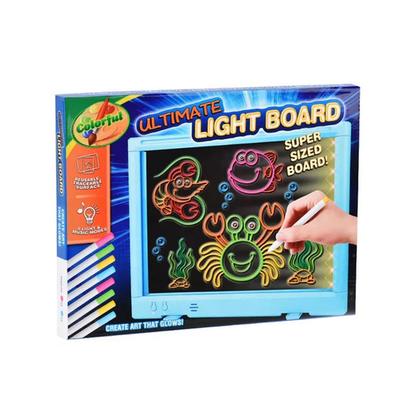 14 Inches Drawing Board with Light And Music