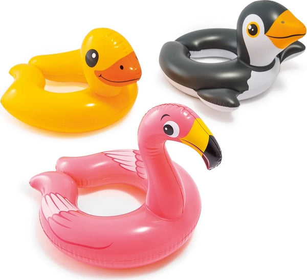 INTEX 59220 Animal Inflatable Split Swim Ring
