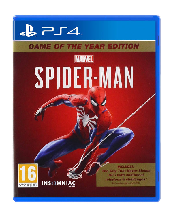 PS4 Marvel's Spider Man Game Of The Year Edition