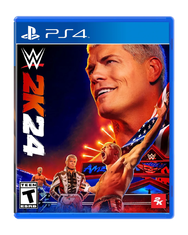 Used  PS4 WWE 2K24