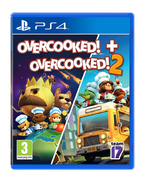 PS4 Overcooked + Overcooked 2