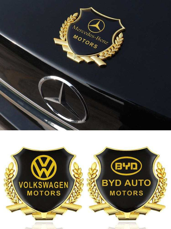 VIP Metal Car Logo Badges 3D Sticker