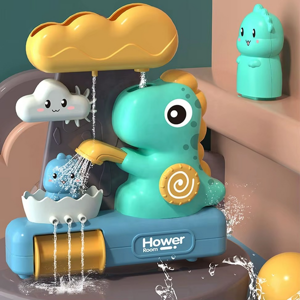 Dinosaur Water Wheel Bathroom Toy
