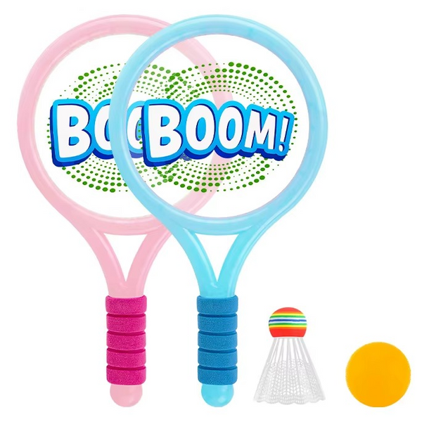 35*20CM Rackets with Handle ( 2 Racket , 2 Balls)