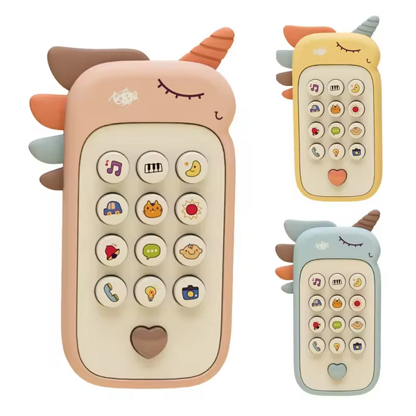 Unicorn English Puzzle Phone Toy