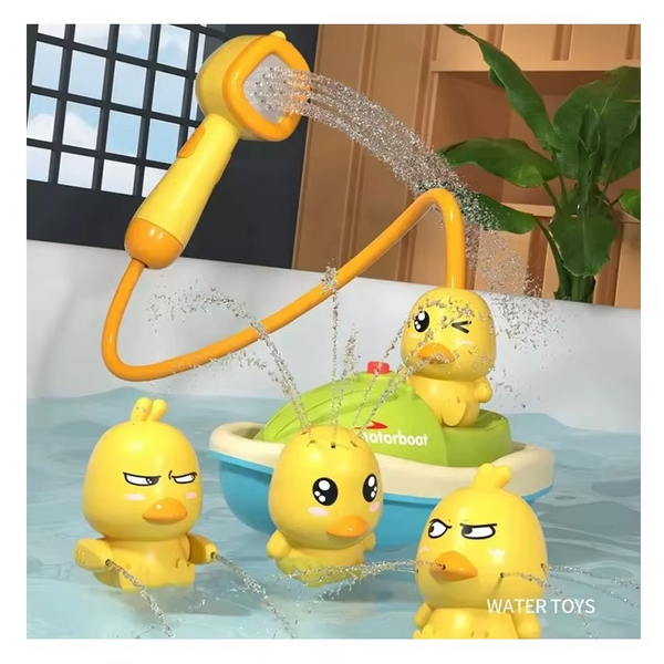 Motorboat Spray Duck Shower
