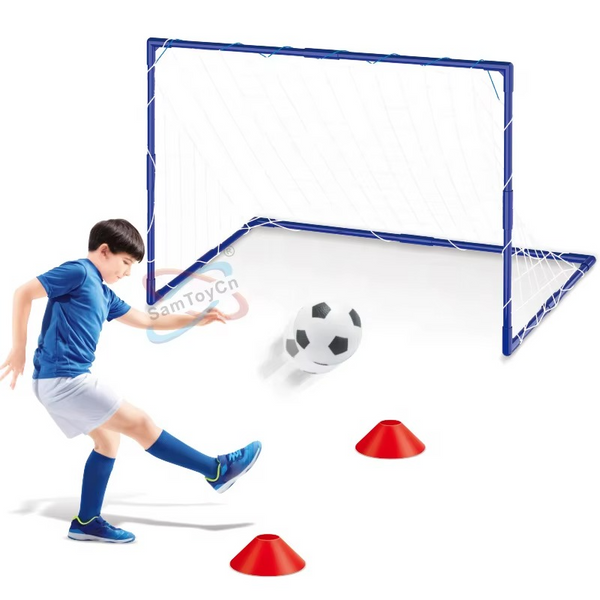 Single Goal Football Goal (white Net)
