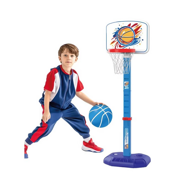 Blue Basketball Stand