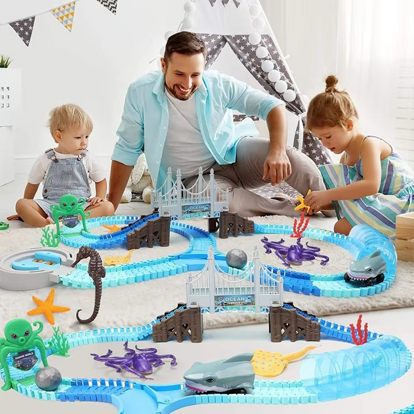 183PCs Shark Track Car