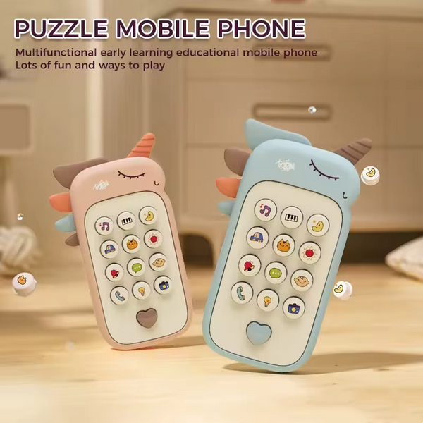 Unicorn English Puzzle Phone Toy