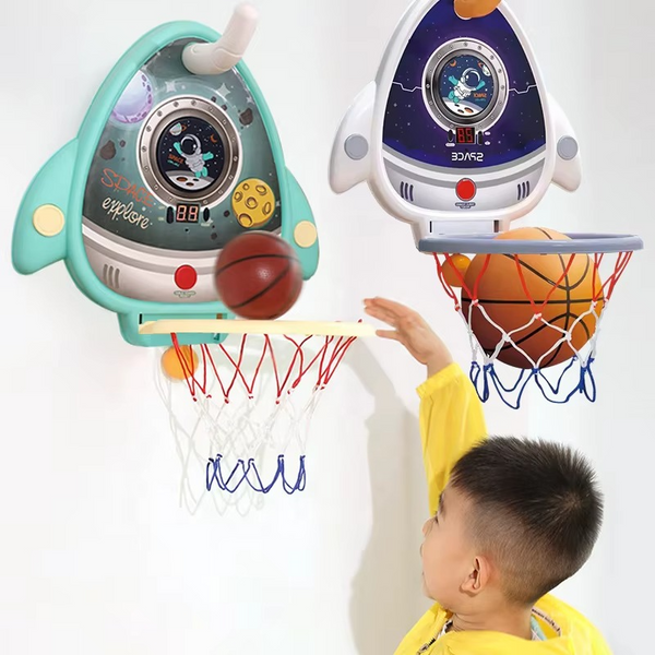 4-In-1 Multifunctional Basketball Set (Blue)