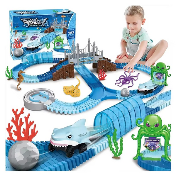 183PCs Shark Track Car