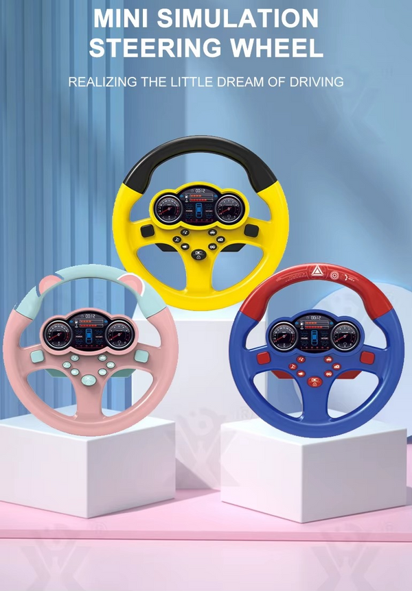 Car Kids Steering Wheel