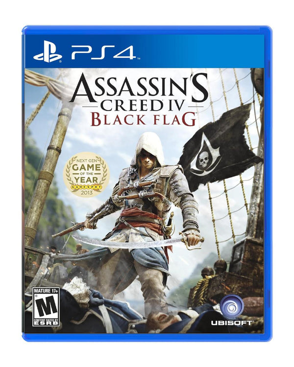 Used PS4 assassins Creed Black Flag