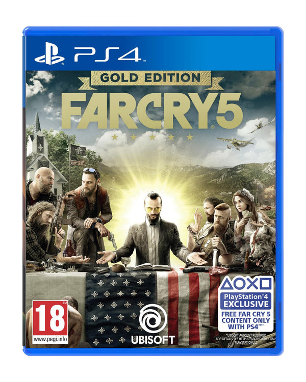 Used Ps4 Farcry 5 (Gold Edition)