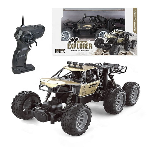 1:18 Remote Control Six-Wheeled Alloy Rock Crawler