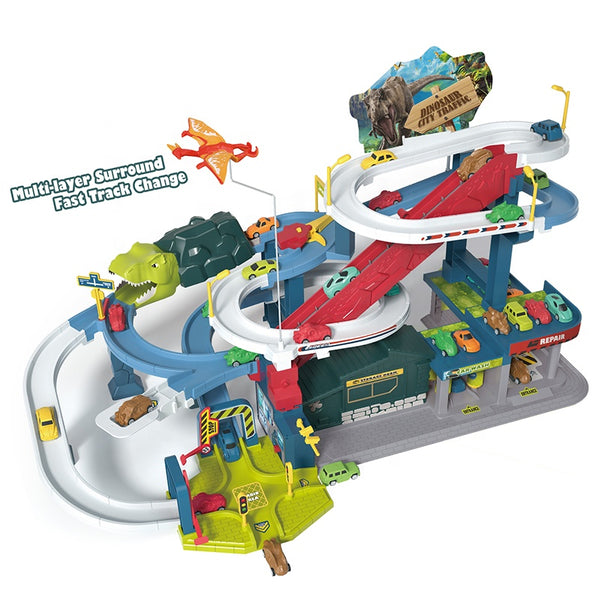 Dinosaur Volcano Eruption Adventure City Track