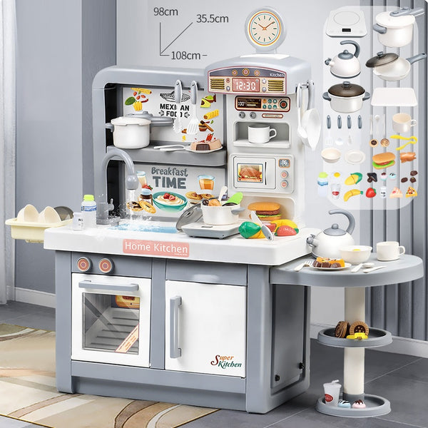 Gray Kitchen with Touch Induction (B/O,Water function)