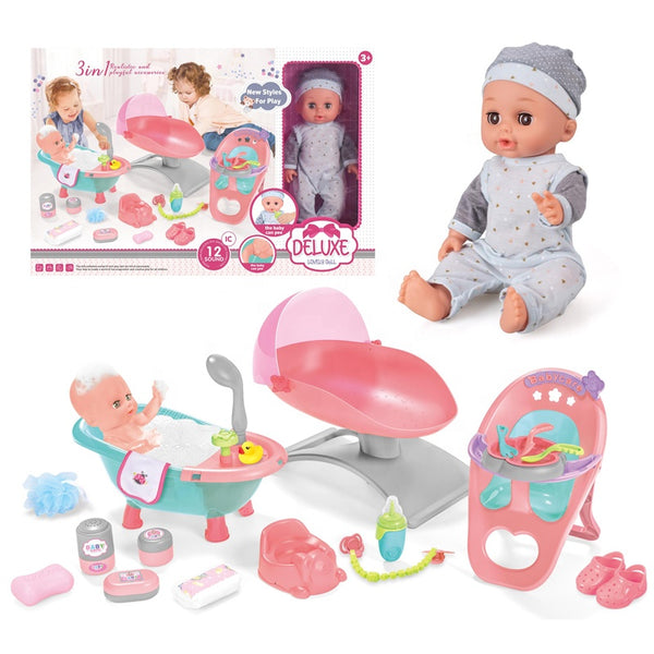 14 inch Silicone Mini Reborn Baby Dolls Custom Vinyl Doll for Girls