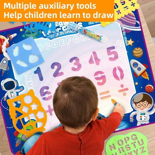 Magic Water Canvas Graffiti Mat