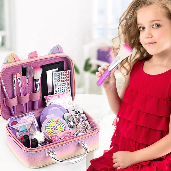 DIY Children's Cosmetics Adornment Nail Art Storage Handbag