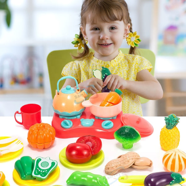 28PCs Cutting Fruits and Vegetable Set