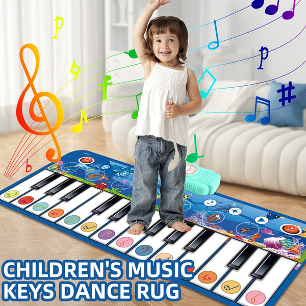 Childrens Music Electronic Piano Blanket