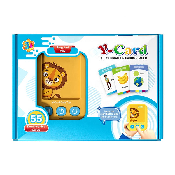 English Lion Card Learning Machine (with 55 Cards)