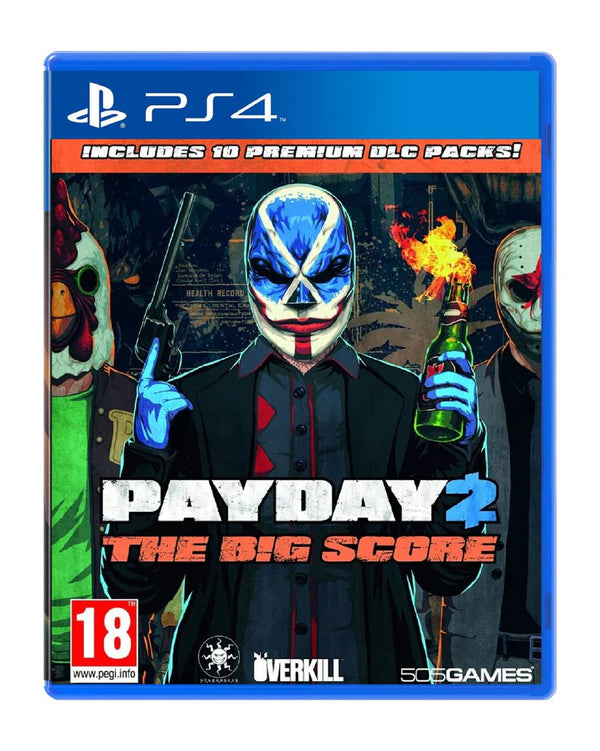 Used Ps4 PayDay 2 (The Big Score)