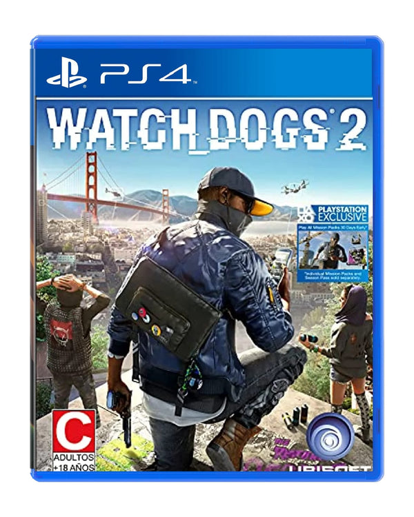 USED PS4 Watch Dogs 2