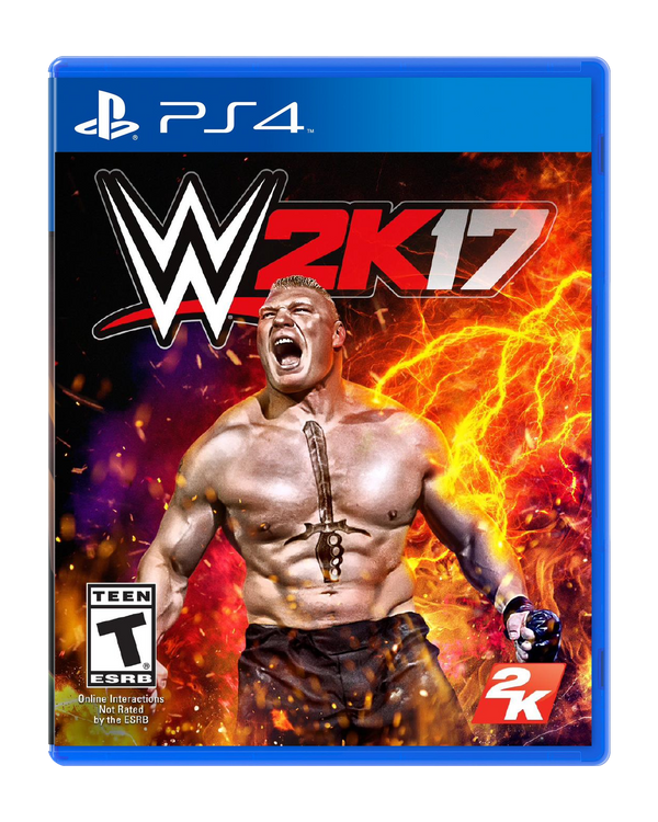 USED PS4 WWE 2k17